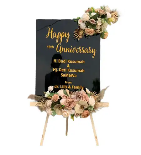 Papan Bunga Akrilik Prambon