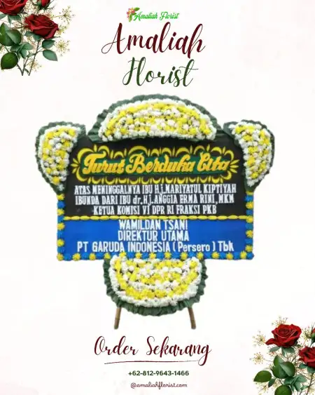 Papan Bunga Duka Prambon